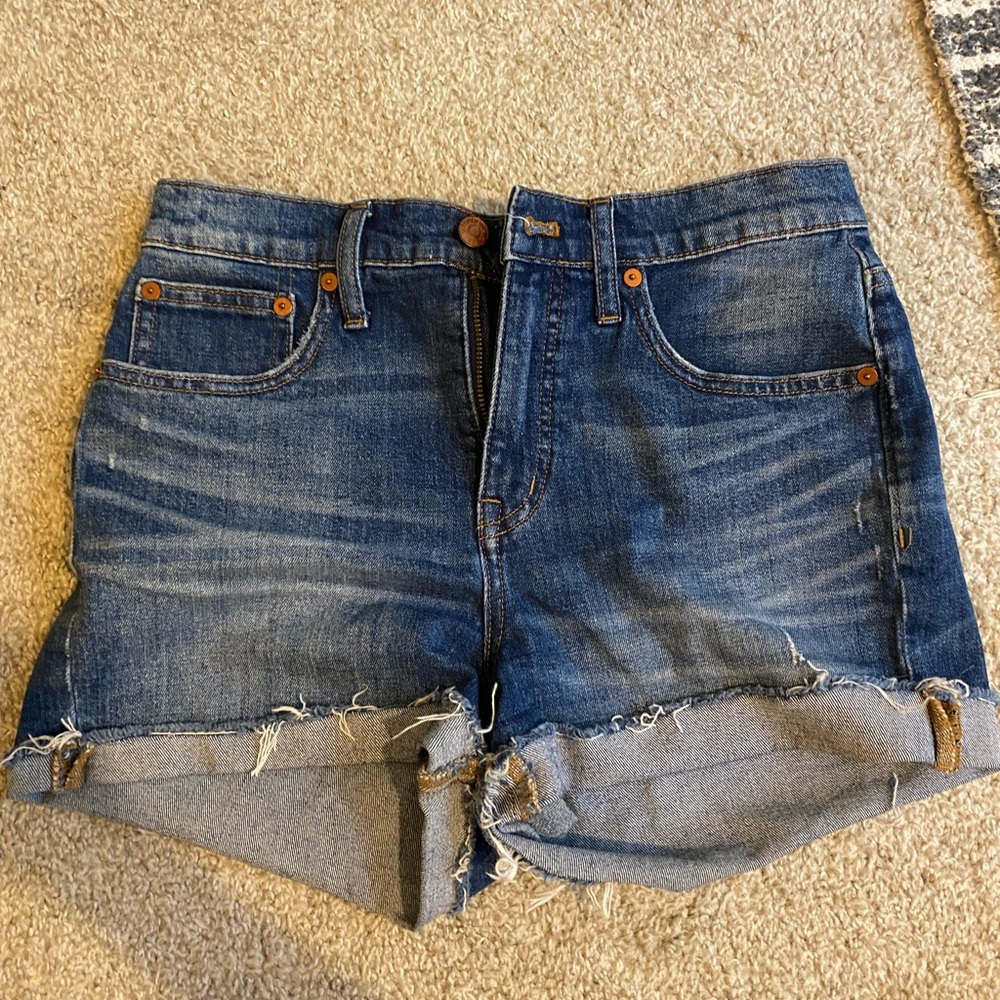 Madewell denim jean shorts